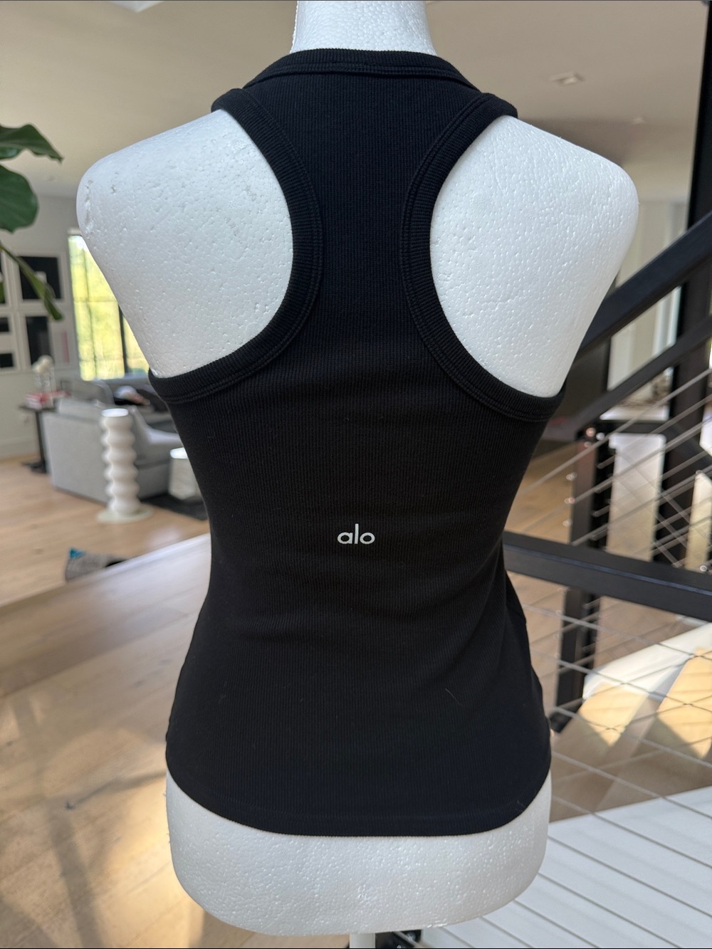 ALO YOGA Ribbed Aspire Full Length Tank Top